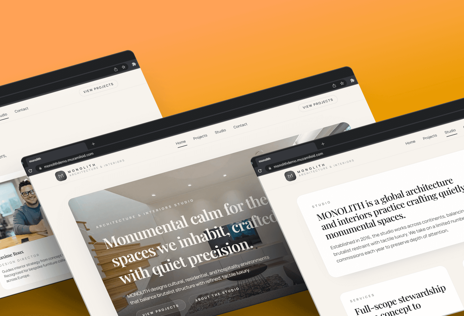Monolith project preview